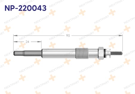 KIZDIRMA BUJISI CONNECT 1.8 TDCI 401442705898 1079401 ile Uyumlu