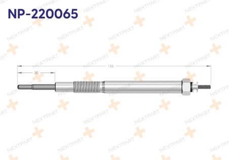 4'lü Set KIZDIRMA BUJISI MAZDA BT 50 2.5D 404419799236 WE01-18-601 ile Uyumlu
