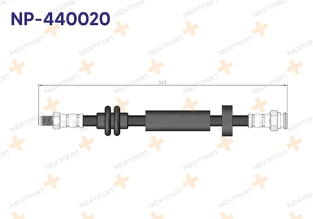 FREN HORTUMU ON DUCATO III BOXER III JUMPER III 2006-2014 51725095 1617432480 ile Uyumlu