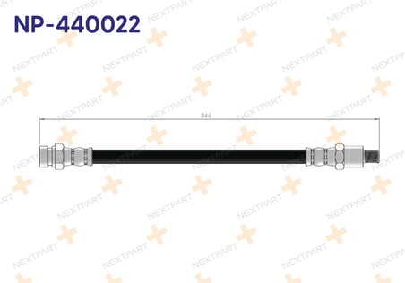 2'li Set FREN HORTUMU ON R12 7700547538 7701348758 ile Uyumlu