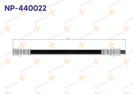 FREN HORTUMU ON R12 7700547538 7701348758 ile Uyumlu