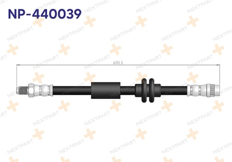 2'li Set FREN HORTUMU ARKA MASTER III 2010- 501275945848 4421072 ile Uyumlu