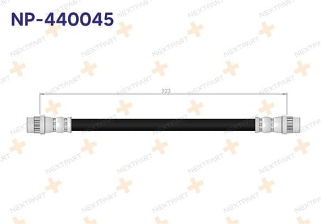 2'li Set FREN HORTUMU ARKA TRAFIC II 2001-2014 8200003480 4621300QAA ile Uyumlu