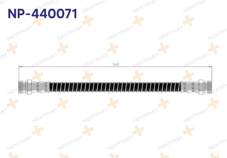 FREN HORTUMU ARKA H100 1993-2004 404702509646 58812 43001 ile Uyumlu