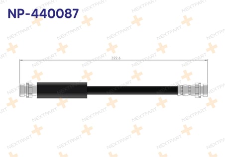 2'li Set FREN HORTUMU ARKA FIESTA V 2001-2008 803253210491 1151027 ile Uyumlu
