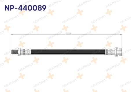 FREN HORTUMU ARKA TEK TEKER TRANSIT V347 2006-2009 332293826837 1371521 ile Uyumlu