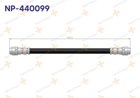 2'li Set FREN HORTUMU ARKA GOLF IV 1998-2005 A3 1996-2003 LEON 1999-2006 OCTAVIA 1996-2010 1J0611775