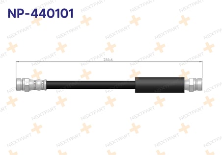 FREN HORTUMU ARKA GOLF V 2003-2009 JETTA III 2005-2010 CADDY III 2004- A3 2003-2012 LEON 2005-2012 O