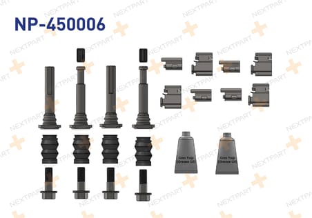 FREN KALIPER TAMIR TAKIMI 2 TEKER FULL SET CIVATALI SACLI ARKA CRAFTER SPRINTER CIFT TEKER 820045896