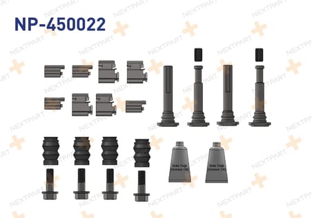 FREN KALIPER TAMIR TAKIMI 2 TEKER FULL SET CIVATALI SACLI ON TRANSIT V363 2014- 8200687605 820069951