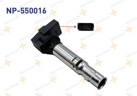 ATEŞLEME BOBINI VOLKSWAGEN GOLF V 1.4 TSI 1.6 FSI 2003-2009 JETTA 1.4 TSI 1.6 FSI 2005-2010 PASSAT 1