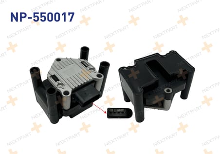 ATEŞLEME BOBINI VOLKSWAGEN GOLF IV 1.6 1997-2005 GOLF V 1.6 2003-2009 GOLF VI 1.2 TSI 2009-2012 JETT