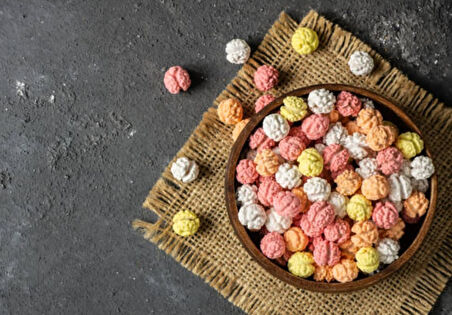 Leblebi Şekeri Renkli Duble 500 Gr.