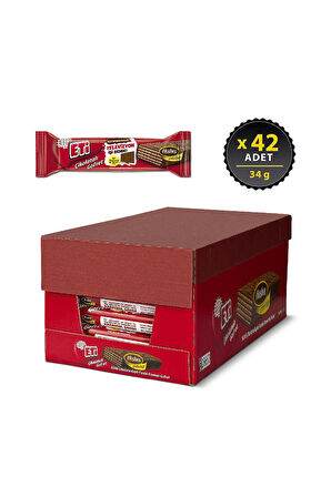 Çikolatalı Gofret 34 g x 42 Adet