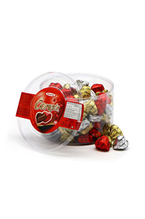Tayaş Corazon Kalpli Fındıklı Çikolata 1 Kg Kutulu