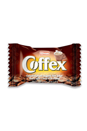 Coffex Kahveli Şeker 1000 Gr. Silindir (1 Kutu)
