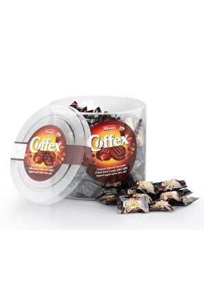 Coffex Kahveli Şeker 1000 Gr. Silindir (1 Kutu)