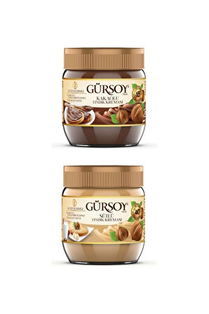 Sütlü Fındık Kreması 400 G & Kakaolu Fındık Kreması 400 G