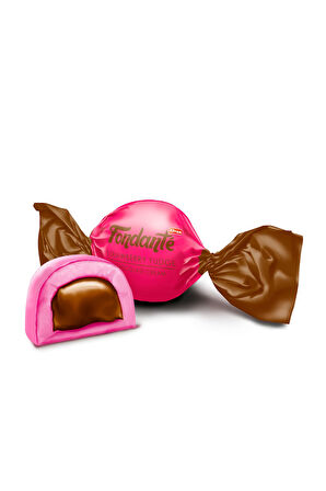 Çilekli Fudge Çikolata Kremalı 1000 Gr. (1 POŞET)