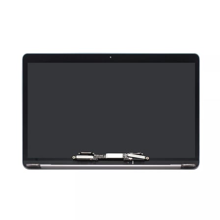 Apple Uyumlu Macbook Pro A1706, A1708 (2016, 2017) Notebook Lcd Ekran, Panel - Full SET (Silver Gri)