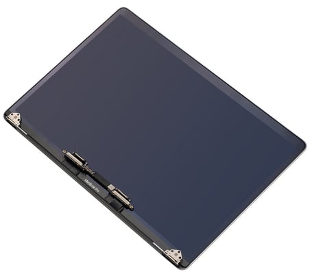 Apple Uyumlu MacBook Pro A1990 (2018-2018) Notebook Lcd Ekran - Panel / Full Set EMC 3215 3359 (Gray)