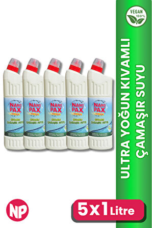 ULTRA YOĞUN KIVAMLI ÇAMAŞIR SUYU (DUCT AĞIZLI) 5 x 1lt