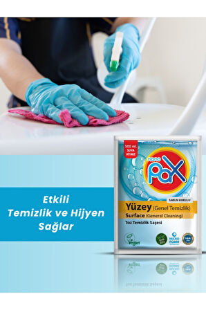 6 ADET YÜZEY TEMİZLİK TOZU (ULTRA KONSANTRE DETERJAN SAŞESİ)