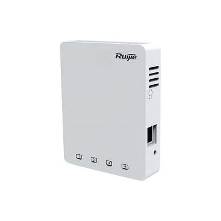 RUIJIE RG-MAP552-W 1 PORT POE GIGABIT + 4 PORT 10/100 PORT 2.4/5GHZ 1167MBPS 2X2 MIMO WIFI5 POE DUVAR TİPİ ACCESS POINT