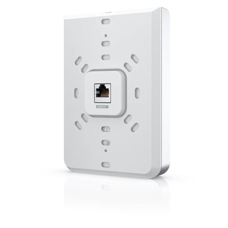 UBIQUITI U6-IW 2.4/5GHZ DUALBAND WIFI6 4X4 MU-MIMO 5.3GBPS DUVARA TİPİ ACCESS POINT(ADAPTÖRSÜZ)