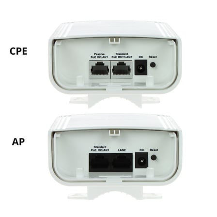 HIKVISION DS-3WF3000-EI-5AC/P 2PORT 10/100 5GHZ 867MBPS 3KM PTP/PTMP 50 DERECE DIŞ ORTAM 2LI SET ACCESS POINT(ADAPTÖRLÜ)