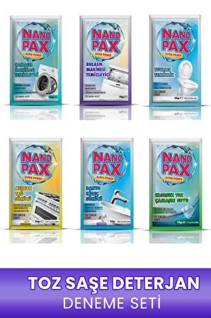 NanoPax Ultra Toz Saşe Temizlik Seti (6 adet Saşe)