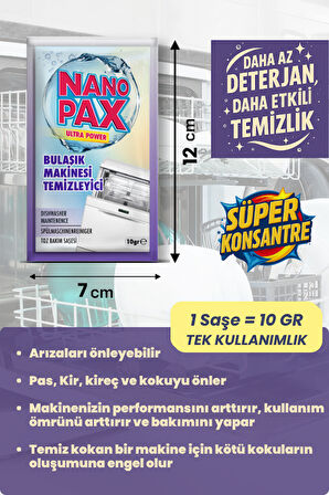 NanoPax Ultra Toz Saşe Temizlik Seti (6 adet Saşe)