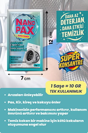 NanoPax Ultra Toz Saşe Temizlik Seti (6 adet Saşe)