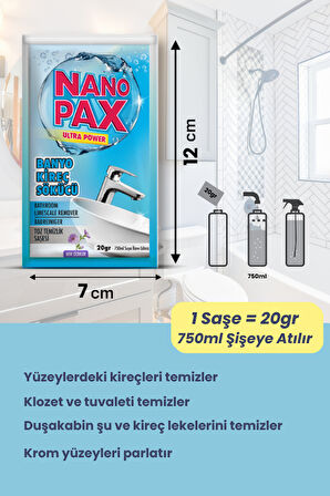NanoPax Ultra Toz Saşe Temizlik Seti (6 adet Saşe)