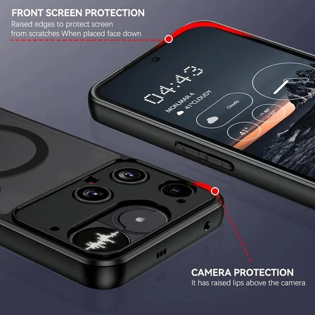 Nothing Phone (3) MagSafe Uyumlu Mat Koruyucu Kılıf