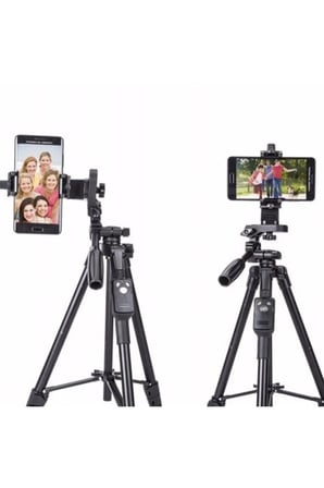 Kumandalı Tripod 3 Ayak Sabitleyici Video Footoğraf Çekim Tripodu 150cm Uzaktan Kumandalı