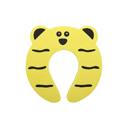 Microcase Hayvan Desenli Esnek Yumuşak Kapı Kolu Koruma Çocuk Parmak Sıkışma Önleyici Köpük - AL4547 2 Adet