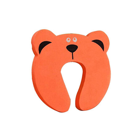 Microcase Hayvan Desenli Esnek Yumuşak  Kapı Kolu Koruma Çocuk Parmak Sıkışma Önleyici Köpük - AL4547 2 Adet