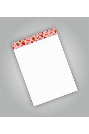 Fruit Series Not Defterleri | Notepad | Bloknot | A5 (14x20cm) 50 Sayfa Not Defteri