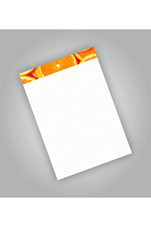 Fruit Series Not Defterleri | Notepad | Bloknot | A5 (14x20cm) 50 Sayfa Not Defteri