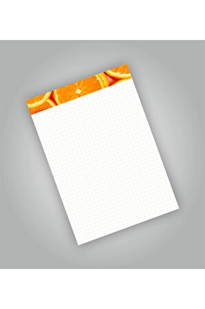 Fruit Series Not Defterleri | Notepad | Bloknot | A5 (14x20cm) 50 Sayfa Not Defteri