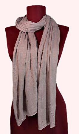 NEOWEAR 100%100 Pamuk Tesettür Penye Şal Açık Pembe