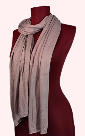NEOWEAR 100%100 Pamuk Tesettür Penye Şal Açık Pembe