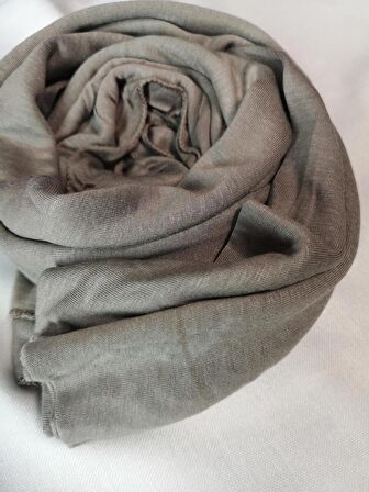 NEOWEAR 100%100 Pamuk Tesettür Penye Şal Koyu Gri