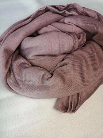 NEOWEAR 100%100 Pamuk Tesettür Penye Şal Koyu Vizon