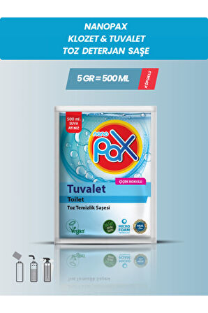 8 ADET KLOZET & TUVALET TOZ DETERJAN (ULTRA KONSANTRE)