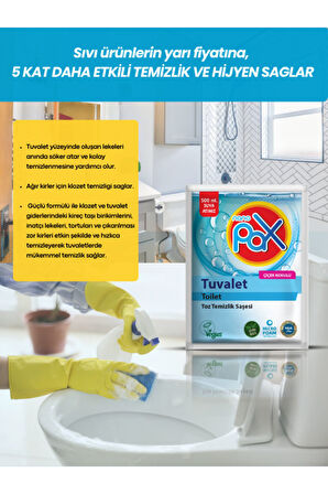 8 ADET KLOZET & TUVALET TOZ DETERJAN (ULTRA KONSANTRE)