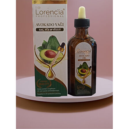  Lorencia Avokado Yağı - Saç, Yüz, Vücut 100 ml 