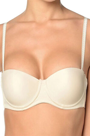 Kadın Ten Rengi Destekli Sütyen