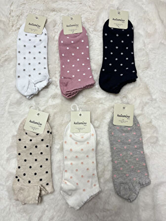 6 Lı kız Çocuk Çorabı